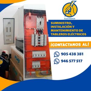 Suministro, Instalación y Mantenimiento de Tableros Eléctricos